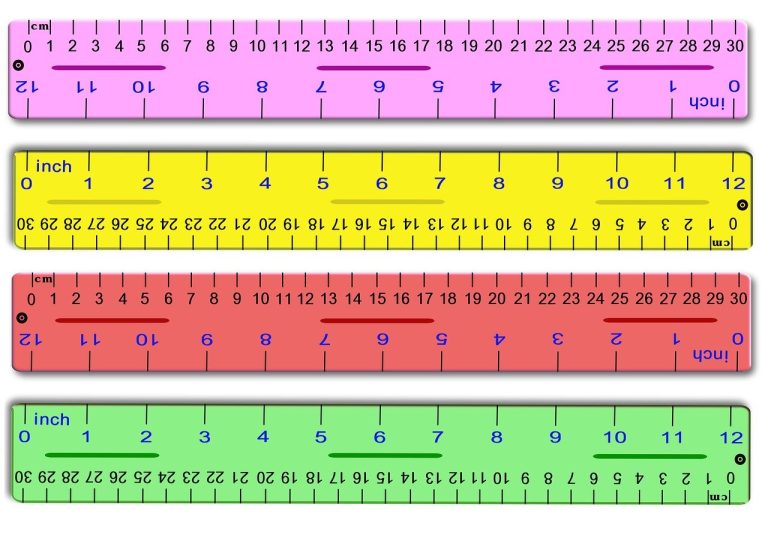 how many centimeters in an inch